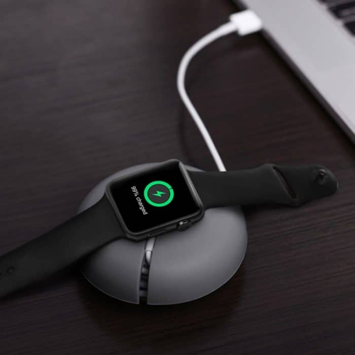 Für Apple Watch Original Creative Silikon Schreibtisch-Ladehalter Aufbewahrung Ladesitz (Apple Watch ist nicht im Lieferumfang enthalten) – Bild 6