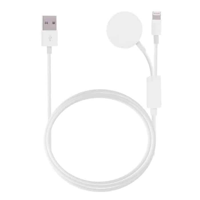 Multifunktionales 8-poliges magnetisches Ladekabel für iPhone/Apple Watch, Länge: 1 m – Bild 2