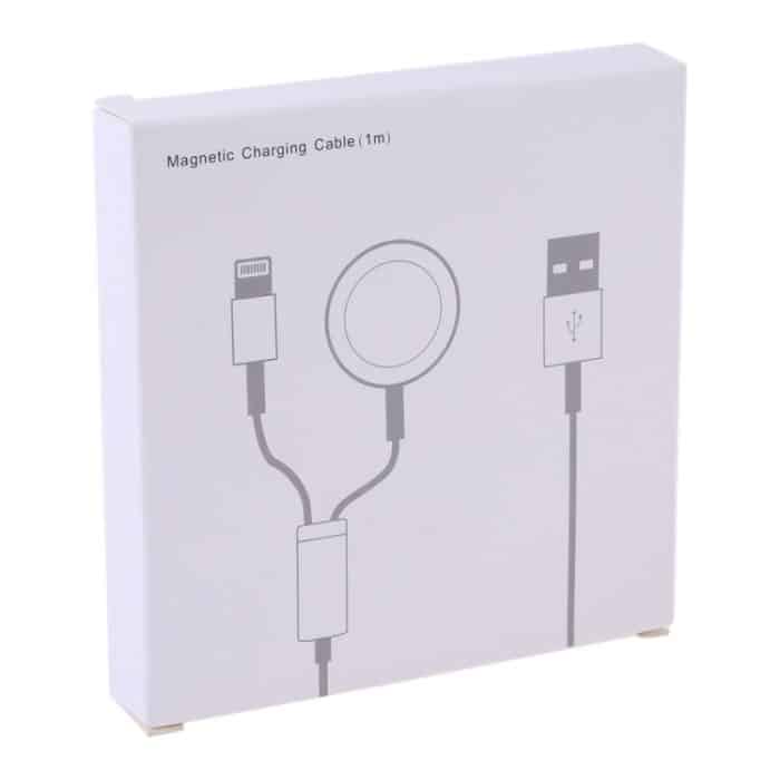 Multifunktionales 8-poliges magnetisches Ladekabel für iPhone/Apple Watch, Länge: 1 m – Bild 5