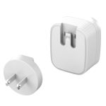 LDNIO A201 2,4 A Dual-USB-Ladekopf Travel Direct Charge Handy-Adapter-Ladegerät mit 8-poligem Datenkabel