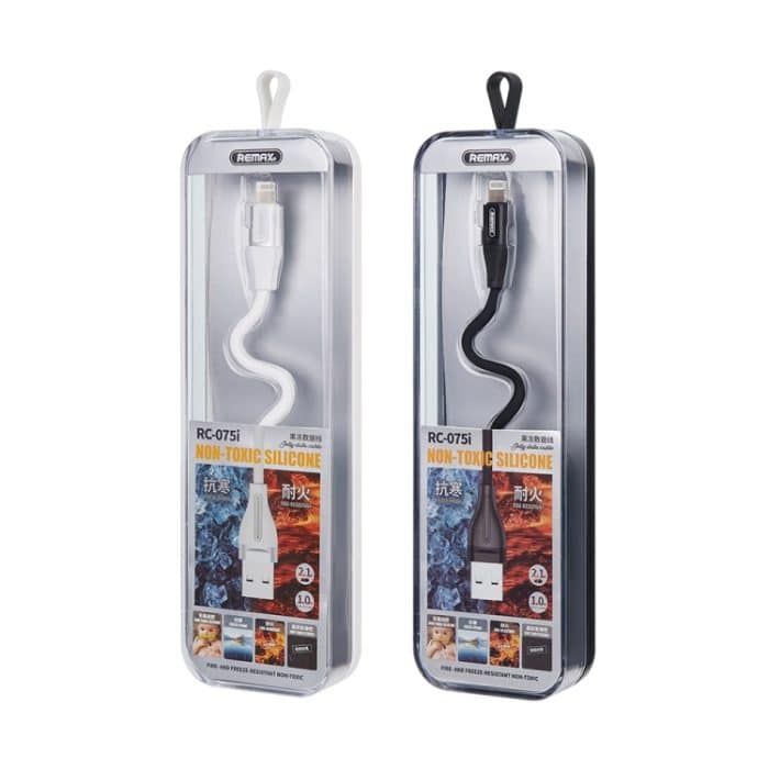 REMAX RC-075i 1 m 2,1 A USB-auf-8-Pin-Jell-Datenkabel – Bild 4