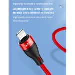 40 W 5A USB zu Micro USB + USB-C / Typ C + 8-poliges Schnelllade-Datenkabel, Kabellänge: 1,2 m – Bild 7