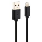 LZ-728 2-in-1 18 W QC 3.0 USB-Schnittstelle Reiseladegerät + USB-auf-8-Pin-Datenkabel-Set, EU-Stecker, Kabellänge: 1 m – Bild 4