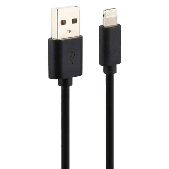 LZ-728 2-in-1 18 W QC 3.0 USB-Schnittstelle Reiseladegerät + USB-auf-8-Pin-Datenkabel-Set, EU-Stecker, Kabellänge: 1 m – Bild 4