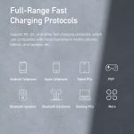 awei PD7 20W QC + PD Schnelllade-Reiseladegerät Netzteil, EU-Stecker – Bild 7