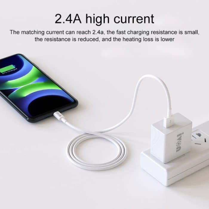 IVON CA70 Typ-C / USB-C Schnelllade-Datenkabel, Länge: 3 m – Bild 7