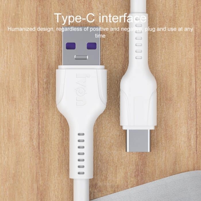 IVON CA86 5A Typ-C / USB-C Superschnelllade-Datenkabel, Länge: 1 m – Bild 5