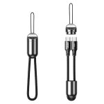 Remax RC-140A THOR-Serie 65W USB-C / Typ-C an USB-C / Typ-C-tragbarer Lanyard-Datenkabel, Kabellänge: 1,2m