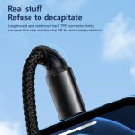 Remax RC-140A THOR-Serie 65W USB-C / Typ-C an USB-C / Typ-C-tragbarer Lanyard-Datenkabel, Kabellänge: 1,2m – Bild 3