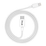 IVON CA93 20W PD USB-C / Typ-C bis 8 Pin TPE Schnelles Ladedatenkabel, Kabellänge: 1m