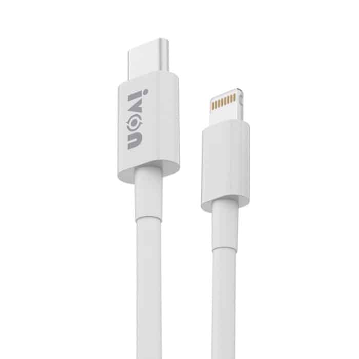 IVON CA93 20W PD USB-C / Typ-C bis 8 Pin TPE Schnelles Ladedatenkabel, Kabellänge: 1m – Bild 2