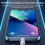 WK WDC-187 Qjie-Serie 20 W USB-C/Typ-C auf 8-poliges Schnelllade-Datenkabel, Länge: 1 m – Bild 2