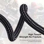 ROCK RCB0811 M3 20 W USB-C/Typ-C auf 8-poliges Zinklegierungs-Schnelllade-Datenkabel für mobile Spiele, Länge: 1 m – Bild 4