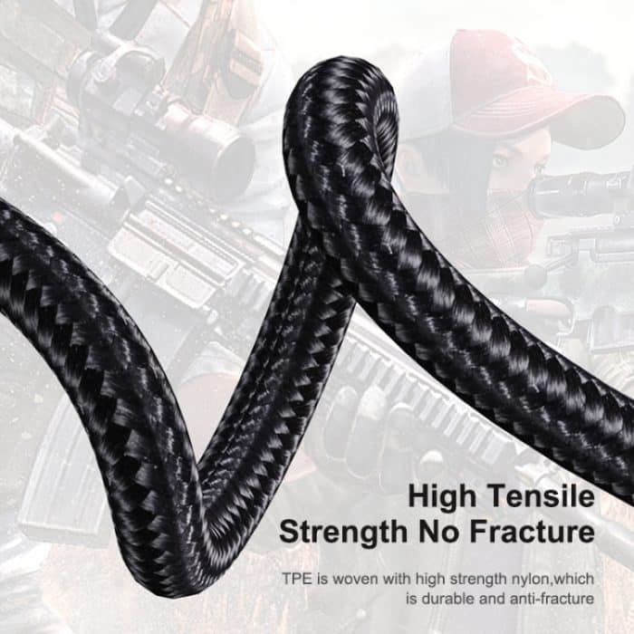 ROCK RCB0811 M3 20 W USB-C/Typ-C auf 8-poliges Zinklegierungs-Schnelllade-Datenkabel für mobile Spiele, Länge: 1 m – Bild 4