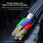 ROCK RCB0811 M3 20 W USB-C/Typ-C auf 8-poliges Zinklegierungs-Schnelllade-Datenkabel für mobile Spiele, Länge: 1 m – Bild 5