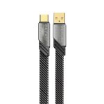 WK WDC-190a Mech Series 6A USB-auf-USB-C/Typ-C-Schnellladedatenkabel, Länge: 1 m