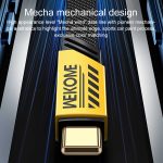 WK WDC-190a Mech Series 6A USB-auf-USB-C/Typ-C-Schnellladedatenkabel, Länge: 1 m – Bild 6
