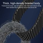 WK WDC-189 Armor Series 2-in-1 65 W USB-C/Typ-C auf USB-C/Typ-C+8-poliges magnetisches Datenkabel, Länge: 1,2 m – Bild 4