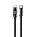 Mutural Li-CC001 1,2 m PD20W Digitalanzeige USB-C/Typ-C auf 8-poliges Ladedatenkabel – Bild 2