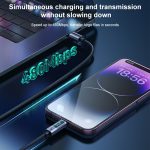 Yesido CA157 PD27W USB-C/Typ-C auf 8-poliges Digitalanzeige-Ladedatenkabel, Kabellänge: 1,2 m – Bild 6