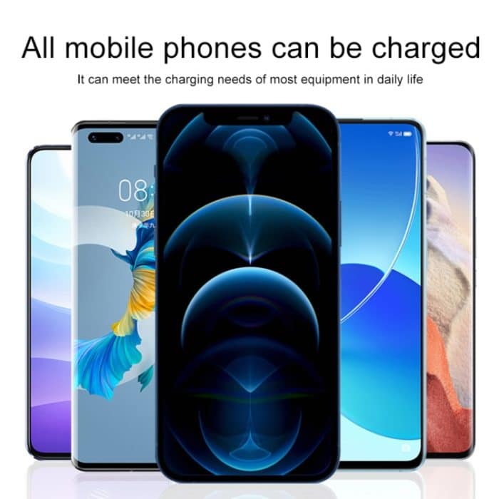 100 W 6 A Typ-C auf 8 Pin + Typ C + Micro-USB-Ladedatenkabel, 1,3 m – Bild 6