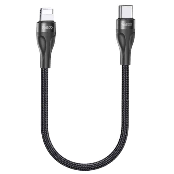 Yesido CA82 2,4 A USB-C/Typ-C auf 8-poliges Ladekabel, Länge: 30 cm – Bild 1