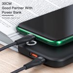 Yesido CA82 2,4 A USB-C/Typ-C auf 8-poliges Ladekabel, Länge: 30 cm – Bild 3