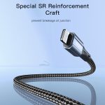 Yesido CA95 3A 20W USB-C / Typ-C auf 8-poliges Schnellladekabel, Länge: 1,2 m – Bild 5