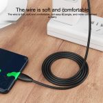 IVON CA87 USB-auf-USB-C/Typ-C-TPE-Schnellladedatenkabel, Kabellänge: 1 m – Bild 8