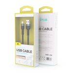 IVON CA88 12W 2,4A USB auf USB-C / Typ-C Nylongeflecht Schnelllade-Datenkabel, Kabellänge: 1 m – Bild 7