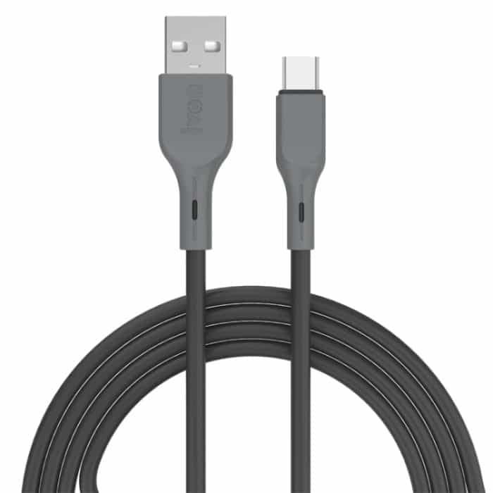 IVON CA78 2,4 A Typ-C / USB-C Schnelllade-Datenkabel, Länge: 1 m – Bild 1