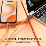 IVON CA78 2,4 A Typ-C / USB-C Schnelllade-Datenkabel, Länge: 1 m – Bild 5