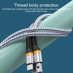 IVON CA79 5A Typ-C / USB-C geflochtenes Schnelllade-Datenkabel aus Aluminiumlegierung für Huawei, Länge: 1 m – Bild 5