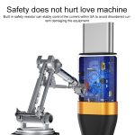 IVON CA79 5A Typ-C / USB-C geflochtenes Schnelllade-Datenkabel aus Aluminiumlegierung für Huawei, Länge: 1 m – Bild 8