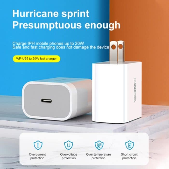 WK WP-U55 Max 20W Maxspeed PD Schnellladegerät – Bild 2