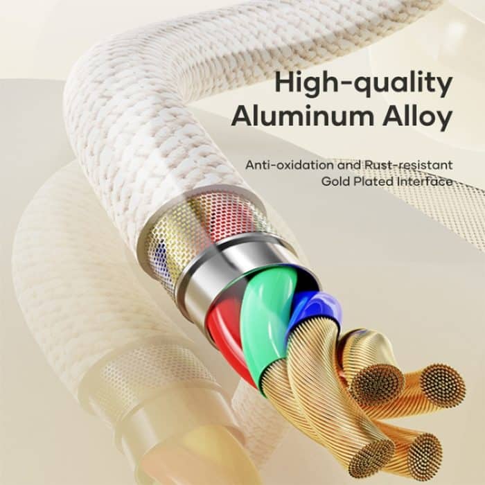 ROCK Z20 1m PD60W USB-C / Typ-C auf USB-C / Typ-C Schnellladedatenkabel – Bild 6