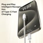 ROCK Z20 1m PD60W USB-C / Typ-C auf USB-C / Typ-C Schnellladedatenkabel – Bild 7