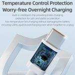 ROCK Z20 1m 6A USB auf USB-C / Typ-C Schnellladedatenkabel – Bild 8