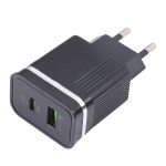 46-A2C2 20W PD + QC3.0 USB-Multifunktions-Schnellladegerät, EU-Stecker – Bild 2