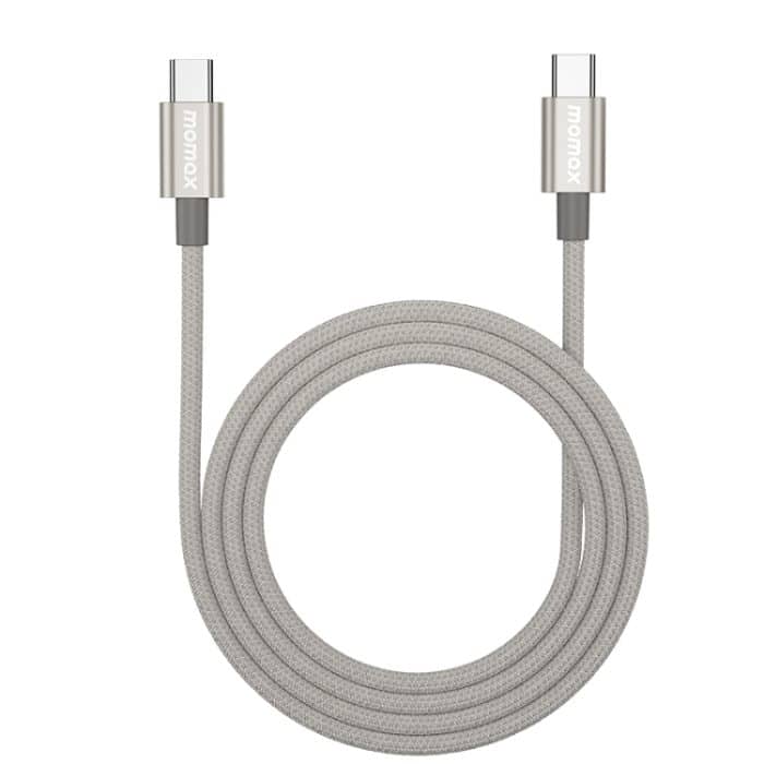 MOMAX DC30 1,5 m USB-C/Typ-C auf USB-C/Typ-C 60 W geflochtenes Datensynchronisierungs-Ladekabel – Bild 1