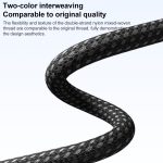 MOMAX DC30 1,5 m USB-C/Typ-C auf USB-C/Typ-C 60 W geflochtenes Datensynchronisierungs-Ladekabel – Bild 4