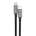 MOMAX DC39 1 m USB4.0 USB-C/Typ-C auf USB-C/Typ-C 240 W geflochtenes Datensynchronisierungs-Ladekabel