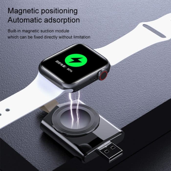 K03 Universelles tragbares magnetisches kabelloses Ladegerät für Apple Watch Series 6 / 5 / SE / 4 / 3 / 2 / 1 – Bild 5