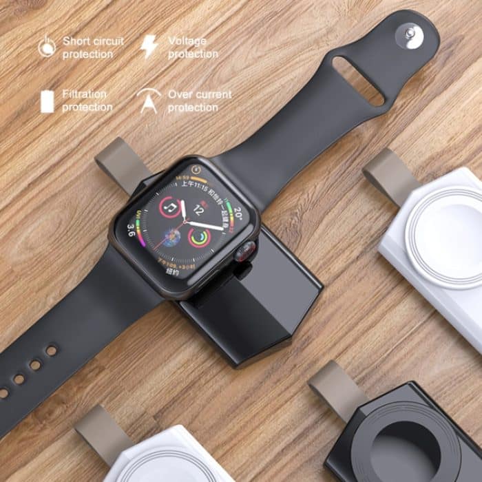 K03 Universelles tragbares magnetisches kabelloses Ladegerät für Apple Watch Series 6 / 5 / SE / 4 / 3 / 2 / 1 – Bild 6