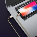 JOYROOM S-M369 Simple Series 2,4 A 8-poliges geflochtenes Nylon-Datenkabel, Länge: 1,2 m