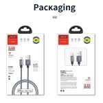 JOYROOM S-M369 Simple Series 2,4 A 8-poliges geflochtenes Nylon-Datenkabel, Länge: 1,2 m – Bild 12