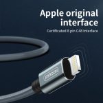 JOYROOM S-M369 Simple Series 2,4 A 8-poliges geflochtenes Nylon-Datenkabel, Länge: 1,2 m – Bild 3