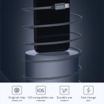 JOYROOM S-M369 Simple Series 2,4 A 8-poliges geflochtenes Nylon-Datenkabel, Länge: 1,2 m – Bild 9