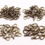 1000 Stück 12 mm DIY-Schmuckzubehör, hochwertige Legierungs-Hummerkralle – Bild 5