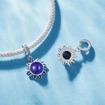 SCC2005-CF Sterling Silber S925 Zirkon Temperaturempfindliche Verfärbung Sonnenform Anhänger Zubehör – Bild 5